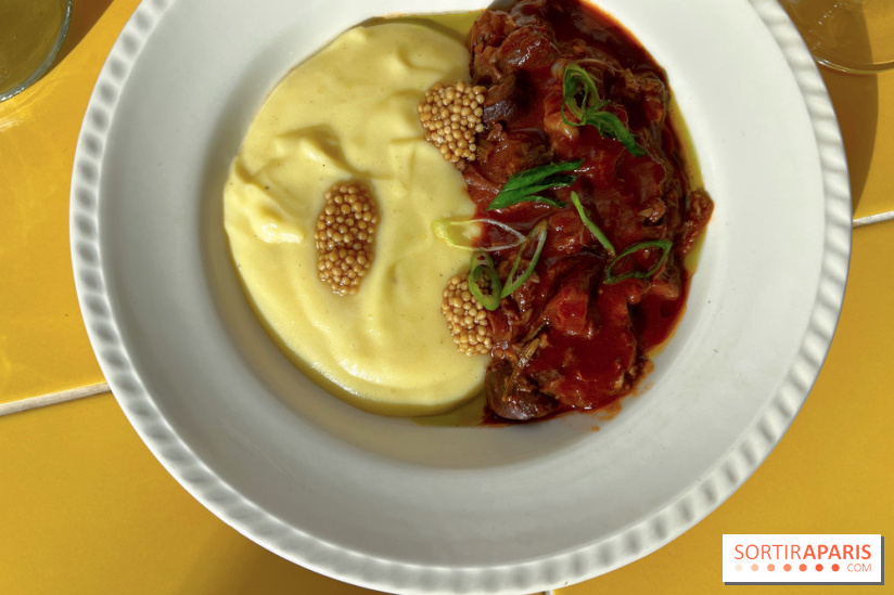 Tout Day - Daube de champignons, purée