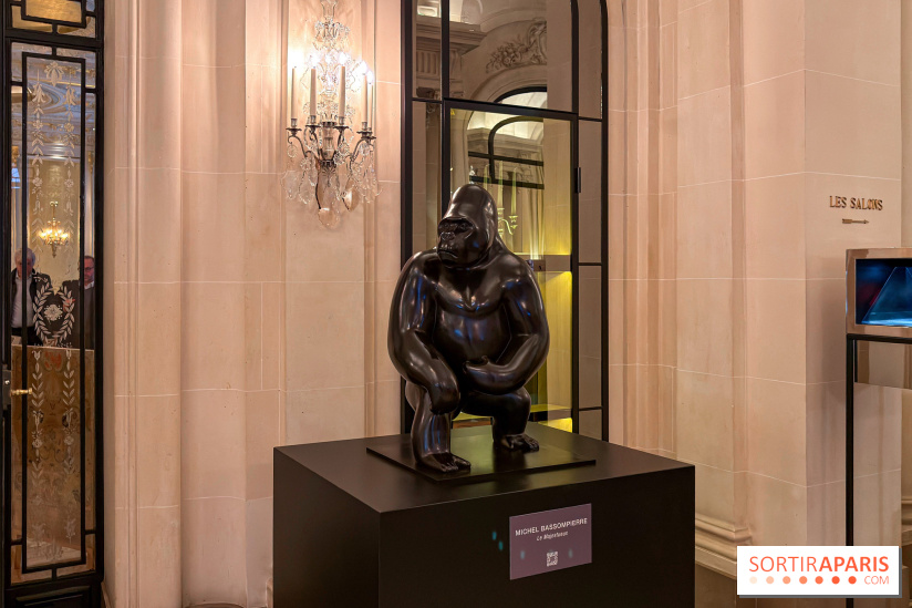 Exposition gratuite au Plaza Athénée : le bestiaire de Michel Bassompierre s'invite au palace - IMG 3878