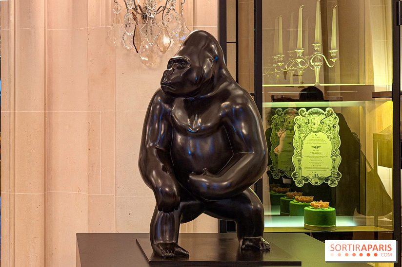 Exposition gratuite au Plaza Athénée : le bestiaire de Michel Bassompierre s'invite au palace - IMG 3885