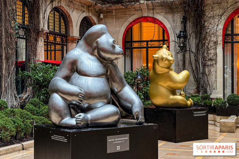 Exposition gratuite au Plaza Athénée : le bestiaire de Michel Bassompierre s'invite au palace - IMG 3929