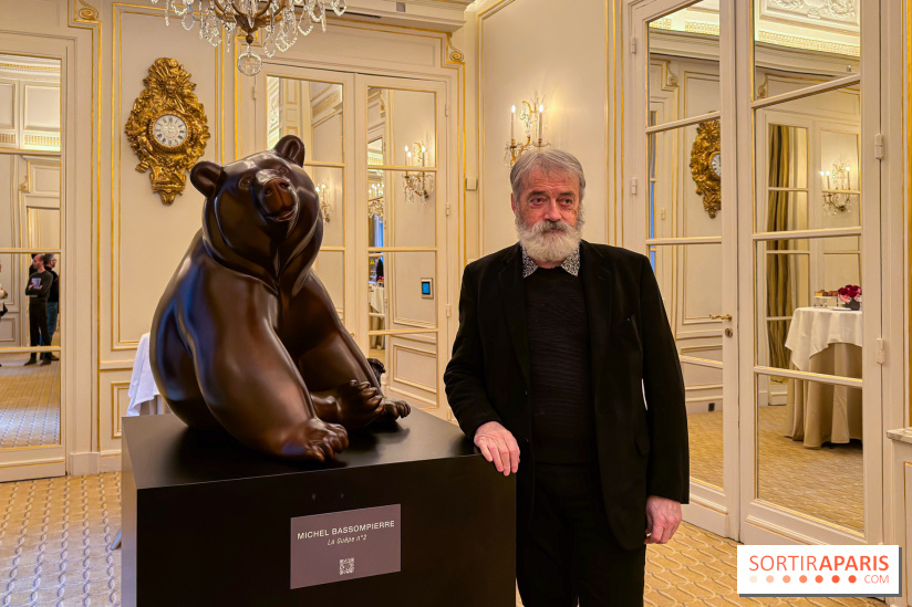 Exposition gratuite au Plaza Athénée : le bestiaire de Michel Bassompierre s'invite au palace - IMG 3956