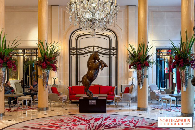 Exposition gratuite au Plaza Athénée : le bestiaire de Michel Bassompierre s'invite au palace - Facetune 22 02 2026 17 30 27