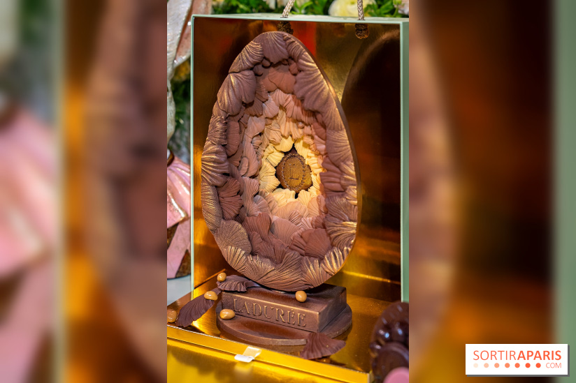 Pâques Laduree 2026 : oeufs en chocolat floral, coffrets et créations exclusives - photos