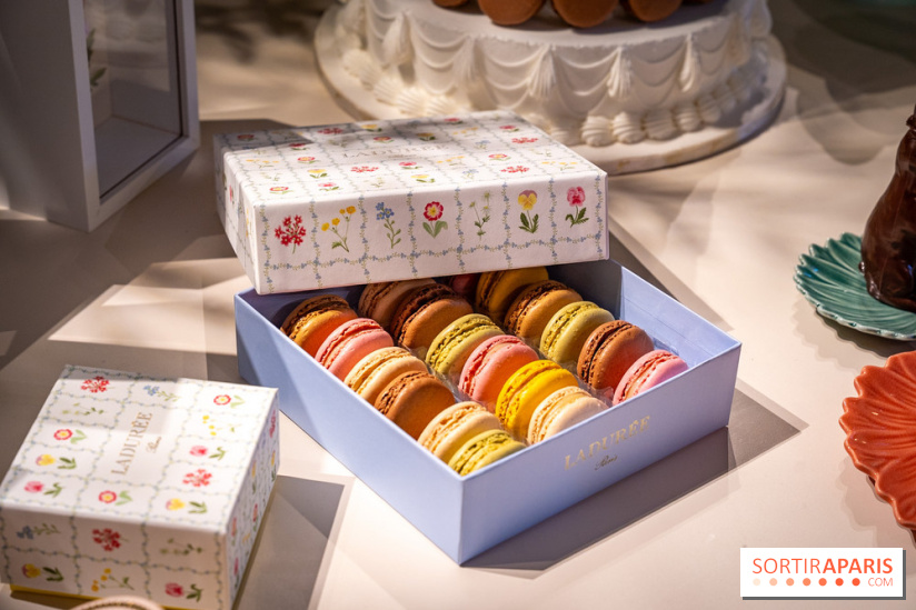 Pâques Laduree 2026 : oeufs en chocolat floral, coffrets et créations exclusives - photos