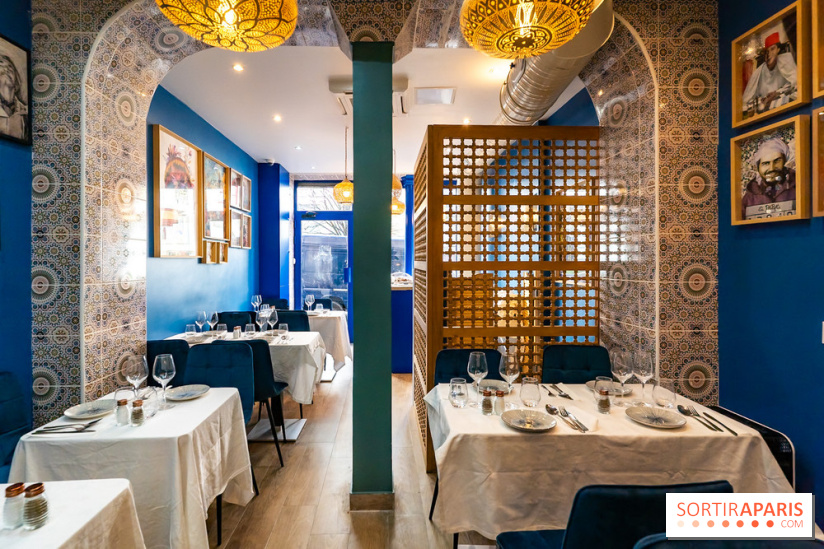 Gamra, le restaurant marocain Paris 17e - salle
