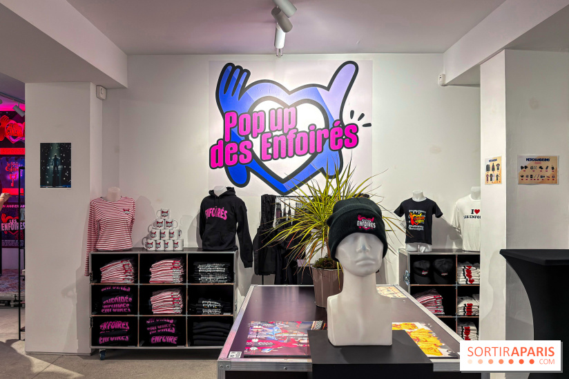 Le premier pop-up des Enfoirés, dans le Marais à Paris