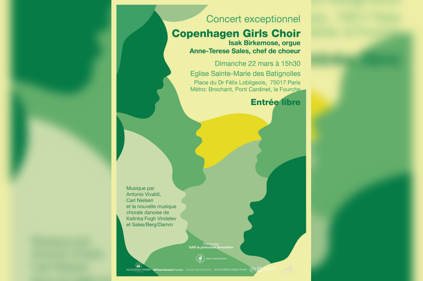 Concert exceptionnel à Paris – Les voix lumineuses du Danemark !