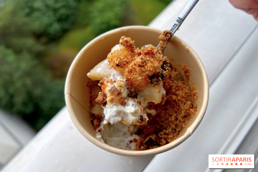 Trigo - Mascarpone, poire, crumble