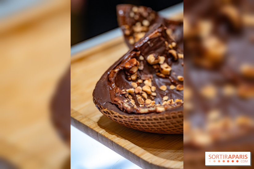 L'oeuf de Pâques gaufrette et chocolats du Ritz Paris le Comptoir - A7C06589