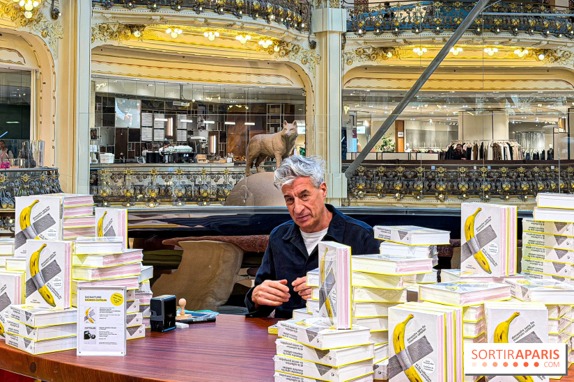 Pour Toujours, exposition de Maurizio Catelan aux Galeries Lafayette - IMG 5639