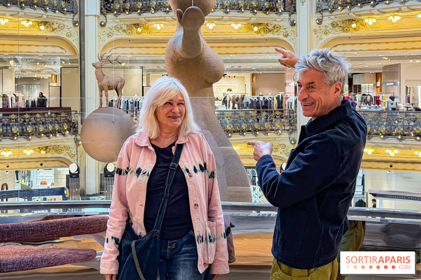 Pour Toujours, exposition de Maurizio Catelan aux Galeries Lafayette