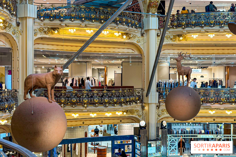 Pour Toujours, exposition de Maurizio Catelan aux Galeries Lafayette