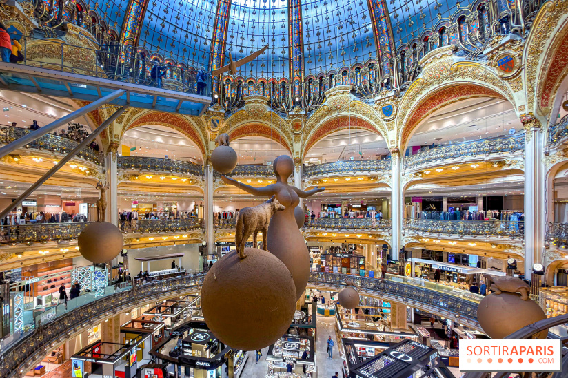 Pour Toujours, exposition de Maurizio Catelan aux Galeries Lafayette
