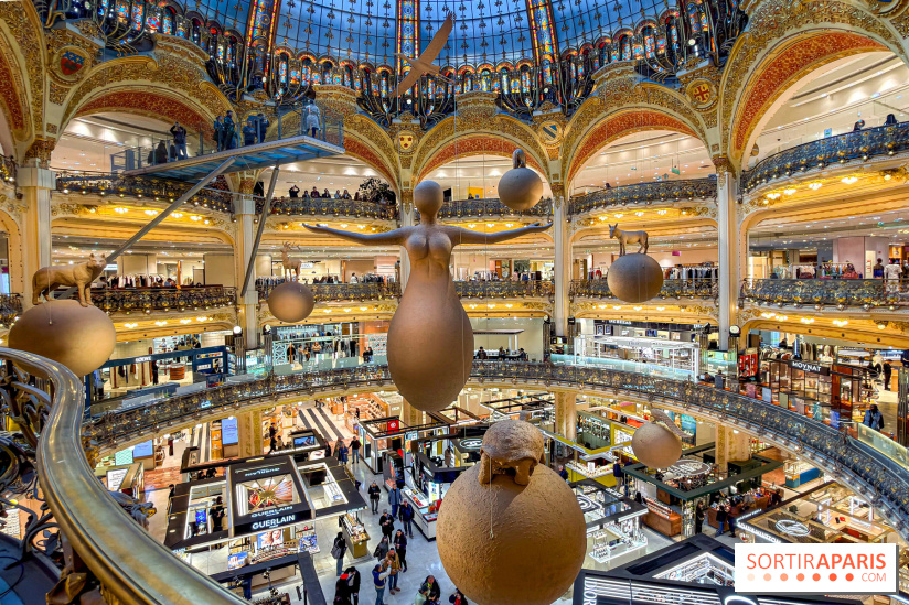 Pour Toujours, exposition de Maurizio Catelan aux Galeries Lafayette