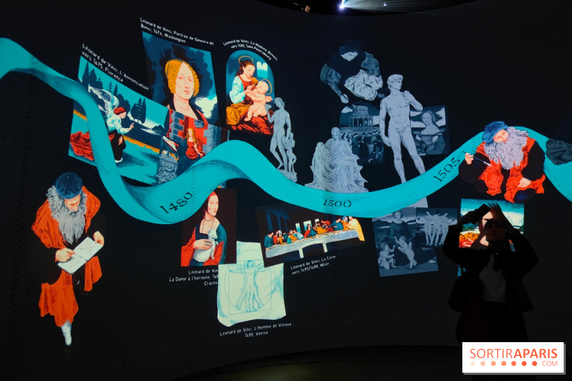 Renaissance : De Vinci, Raphaël, Michel-Ange : l'expo immersive se dévoile à l'Atelier des Lumières