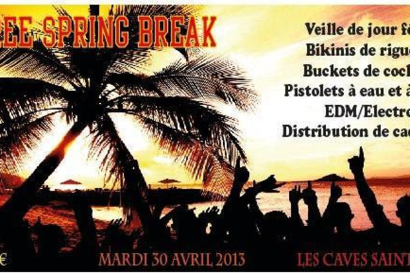  SPRING BREAK PARTY : 100% EDM/ELECTRO 