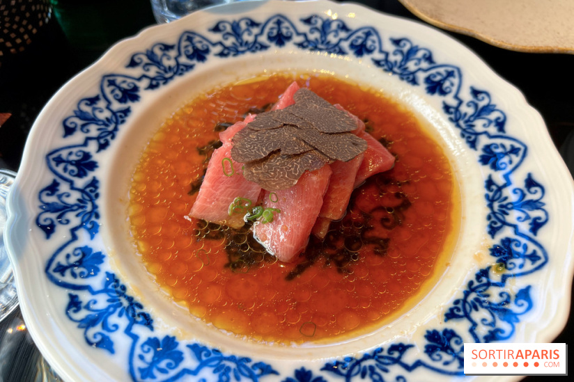 Uni Paris - Sashimi thon otoro truffe