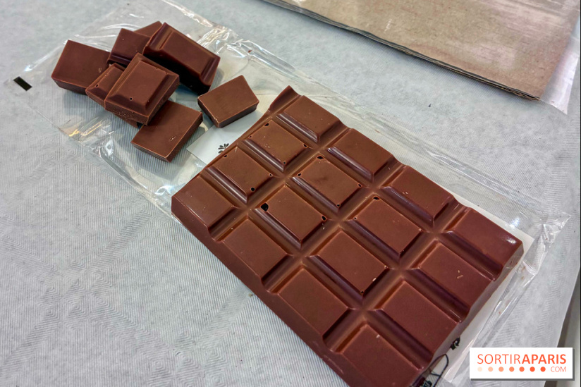 Atelier fabrication de tablettes Mon Jardin Chocolaté