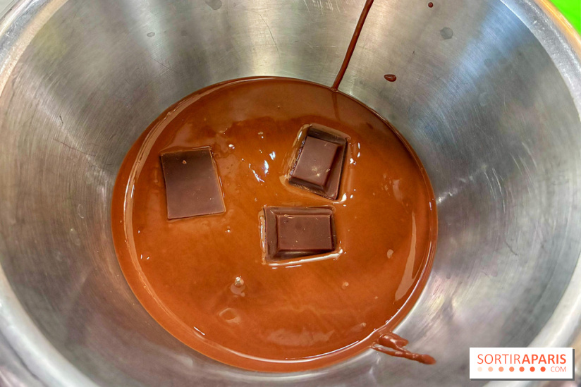 Atelier fabrication de tablettes Mon Jardin Chocolaté