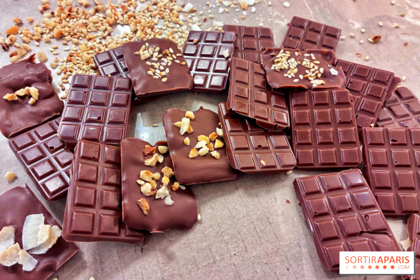 Atelier fabrication de tablettes Mon Jardin Chocolaté