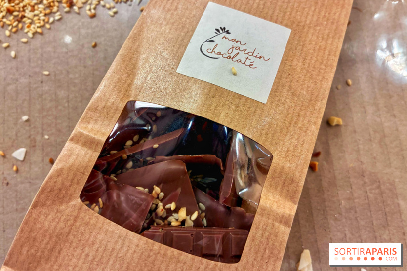 Atelier fabrication de tablettes Mon Jardin Chocolaté