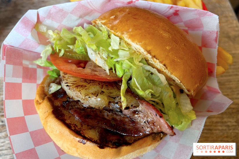 Numéro 10 - Smash burger ananas