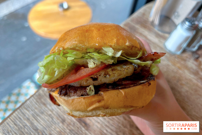Numéro 10 - Smash burger ananas