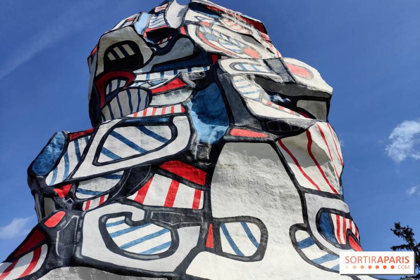 La Tour aux Figures de Jean Dubuffet - Hauts-de-Seine