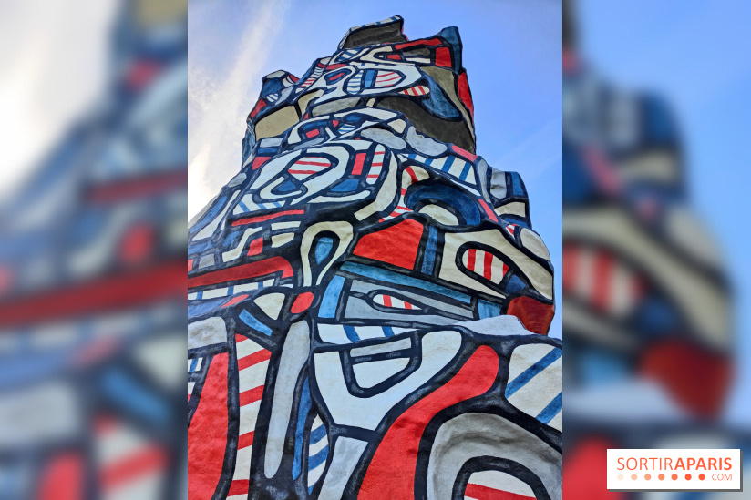La Tour aux Figures de Jean Dubuffet - Hauts-de-Seine