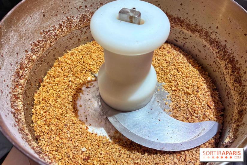 Atelier rocher praliné Edwart Chocolatier - IMG 3891