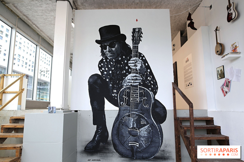 Interstices : nos photos de l'exposition gratuite et inédite de Jef Aérosol dans le 13e à Paris