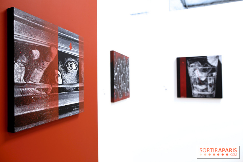 Interstices : nos photos de l'exposition gratuite et inédite de Jef Aérosol dans le 13e à Paris