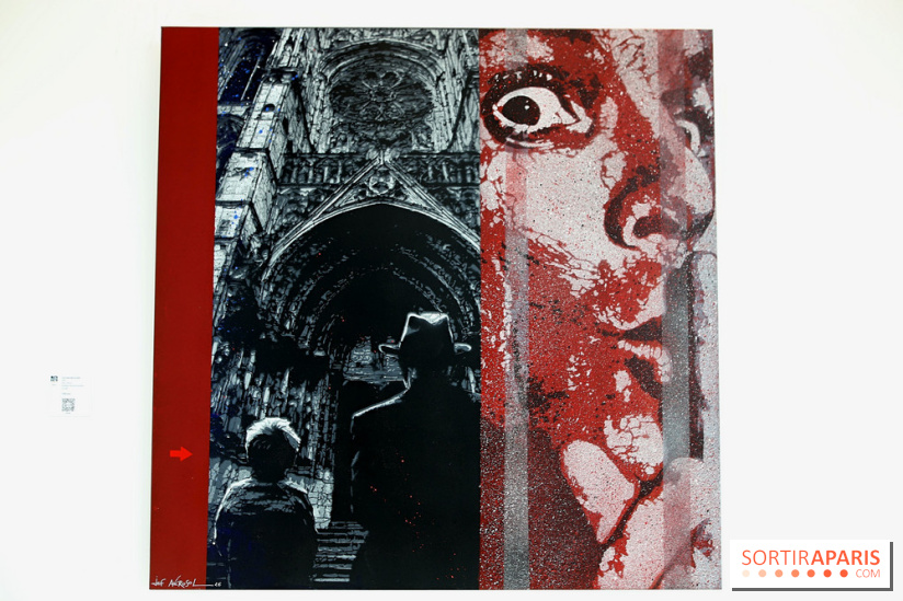 Interstices : nos photos de l'exposition gratuite et inédite de Jef Aérosol dans le 13e à Paris