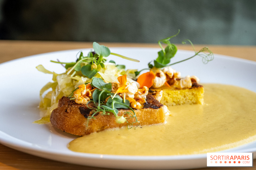 Le Camélia restaurant à Bougival- photos.