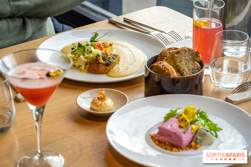Le Camélia restaurant à Bougival- photos.