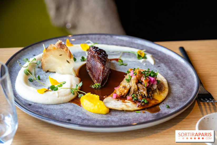 Le Camélia restaurant à Bougival- photos.