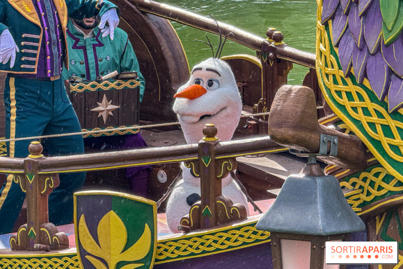 Célébration à Arendelle, le spectacle La Reine des Neiges à Disneyland Paris