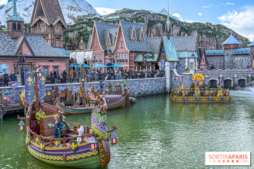 Célébration à Arendelle, le spectacle La Reine des Neiges à Disneyland Paris