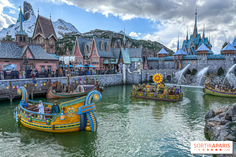 Célébration à Arendelle, le spectacle La Reine des Neiges à Disneyland Paris