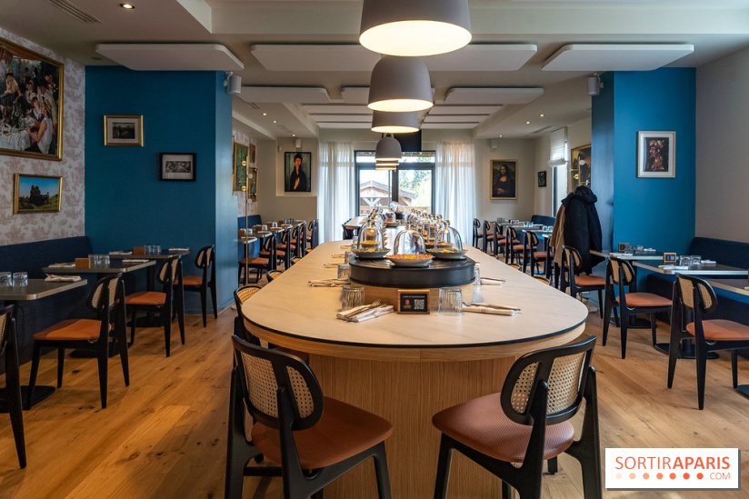 L'Auberge Nouvelle restaurant à Tremblay-sur-Mauldre dans les Yvelines - photos - salle