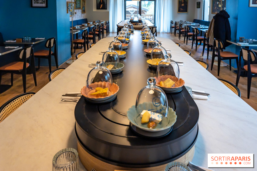 L'Auberge Nouvelle restaurant à Tremblay-sur-Mauldre dans les Yvelines - photos - bar à fromage