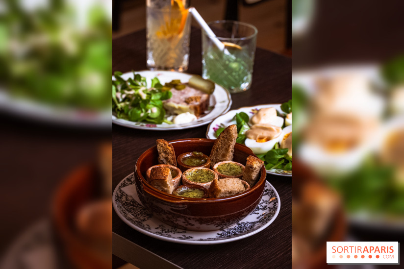 L'Auberge Nouvelle restaurant à Tremblay-sur-Mauldre dans les Yvelines - photos - escargots