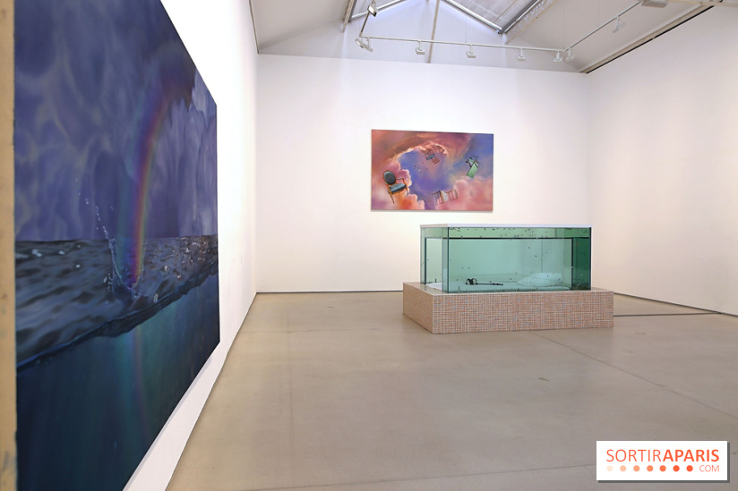 Exposition Glass Slipper d'Ariana Papademetropoulos à la galerie Thaddaeus Ropac Marais, nos photos