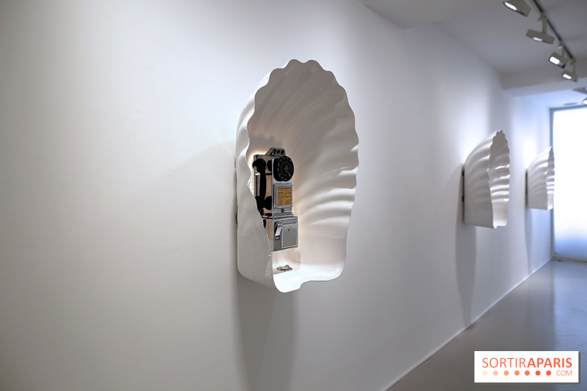 Exposition Glass Slipper d'Ariana Papademetropoulos à la galerie Thaddaeus Ropac Marais, nos photos