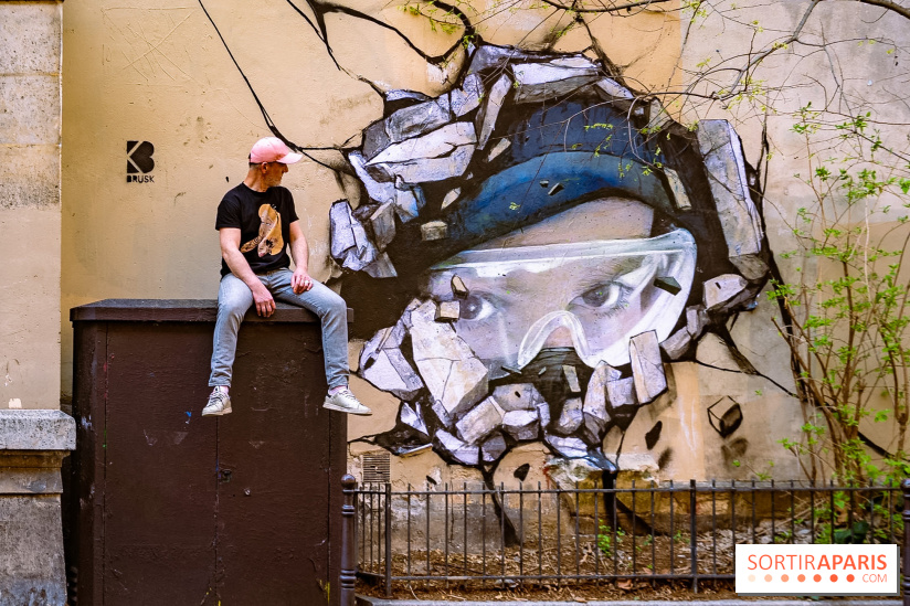 Le parcours street-art de Brusk à Paris à l'occasion d'Urban Art Fair
