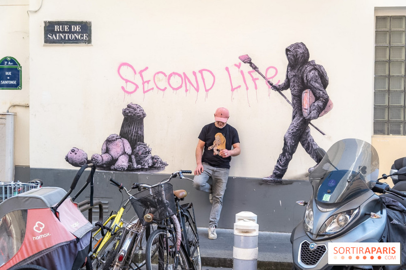 Le parcours street-art de Brusk à Paris à l'occasion d'Urban Art Fair - A7C09170