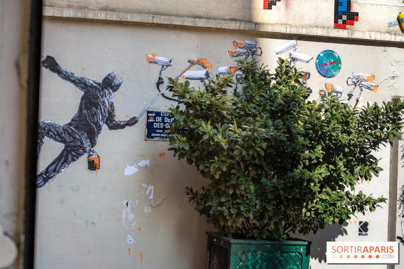 Le parcours street-art de Brusk à Paris à l'occasion d'Urban Art Fair