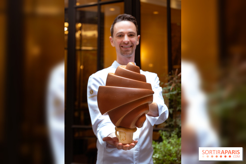 L'oeuf de Pâques du Burgundy 2026 par Léandre Vivier : le café-croissant - photos  - A7C08430 Edit