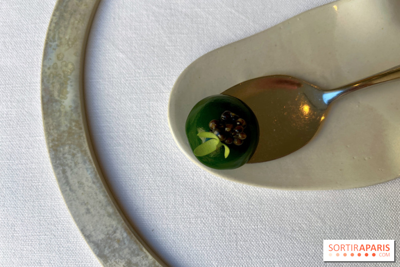 Alliance - Gelée et mousse de cresson, caviar 