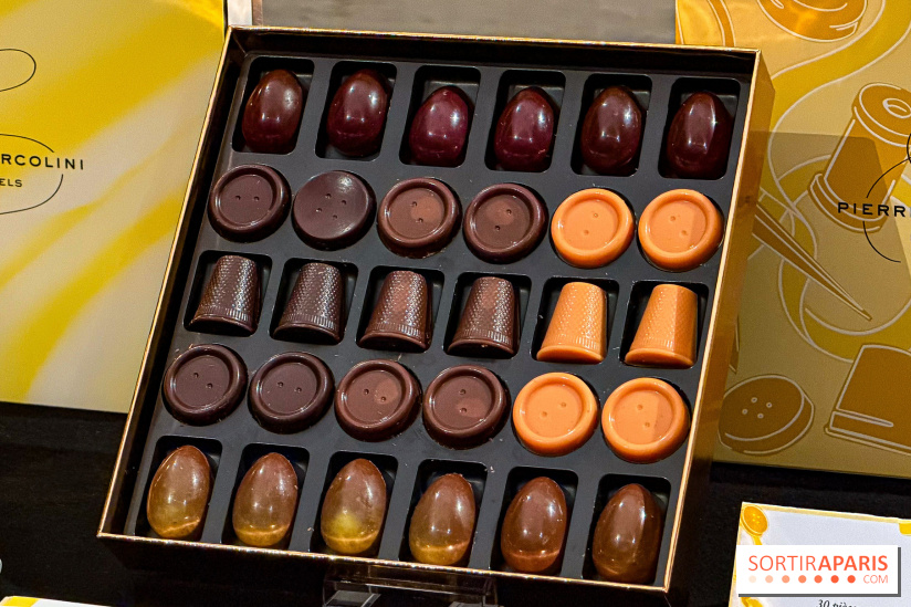 Chocolats de Pâques 2026 ultra-mode par Pierre Marcolini : Oeufs Couture et petites merceries à croquer - IMG 9837